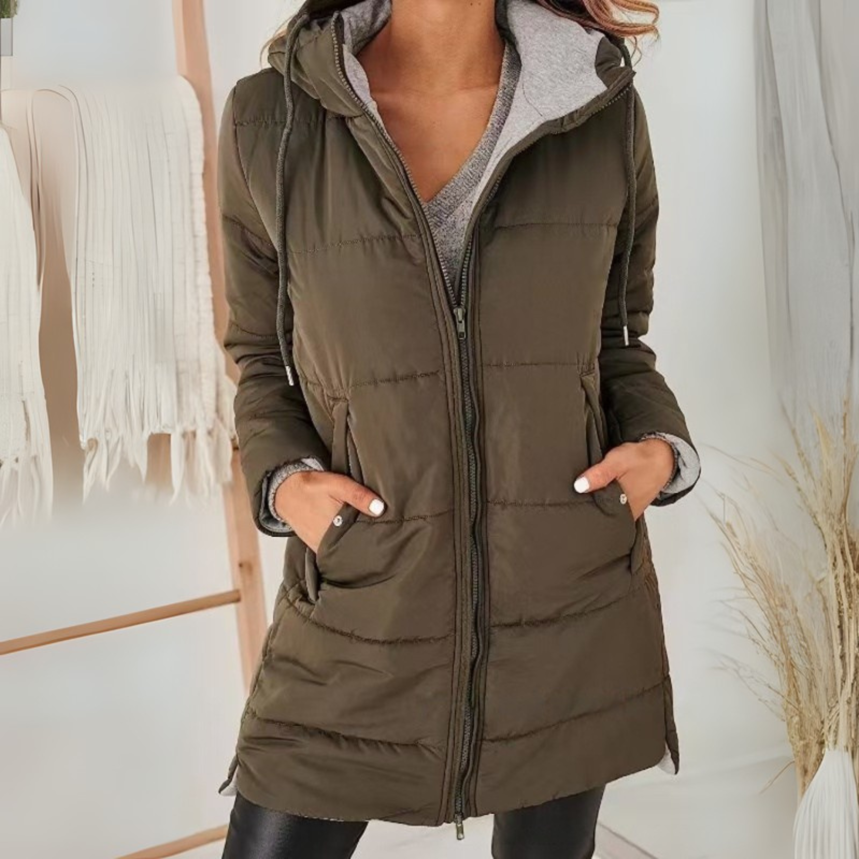 Yila | Casual Hooded Puffer Jacket