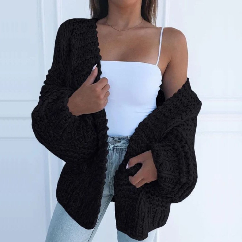 Eleanor™ | Relaxed Chunky-Knit Cardigan