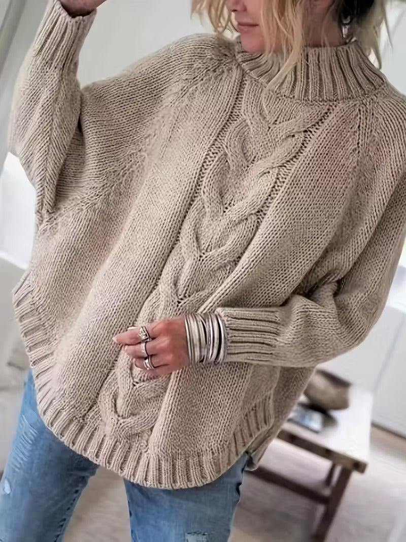 Oversized Cable Knit Sweater