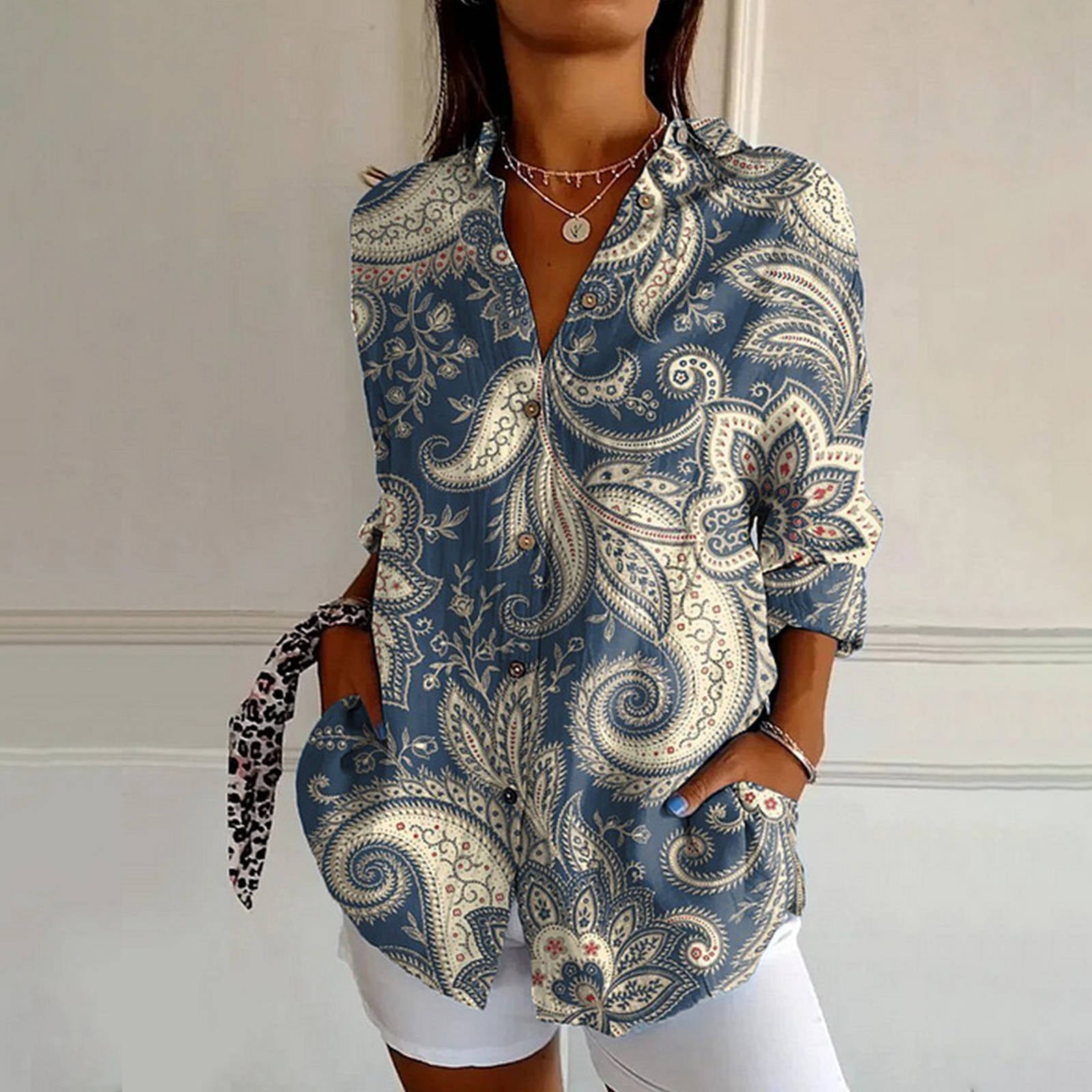 L'Arte Fiorita Shirt by Sofia Amoretti