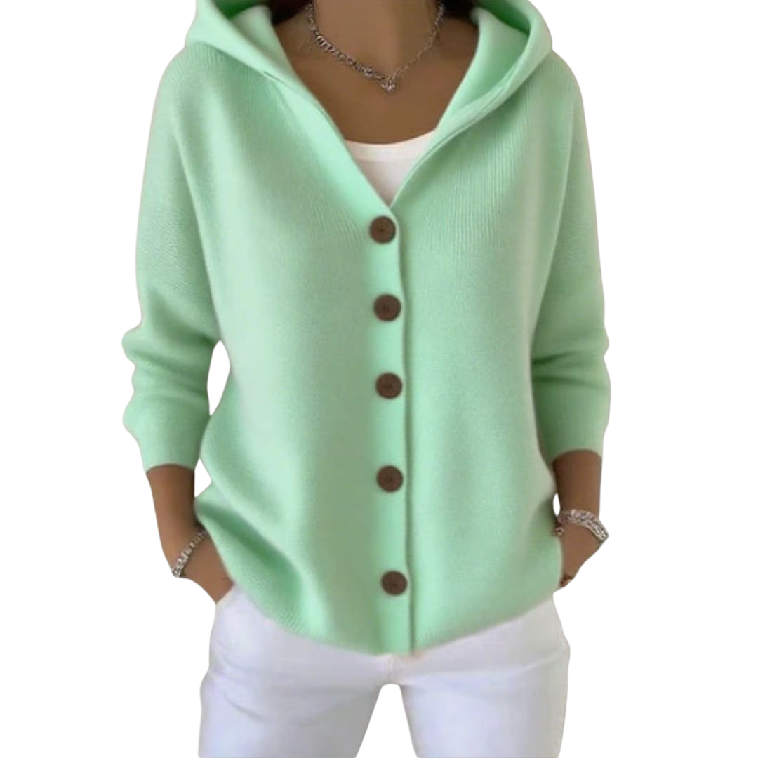 Flower | Long Sleeve Knit Cardigan