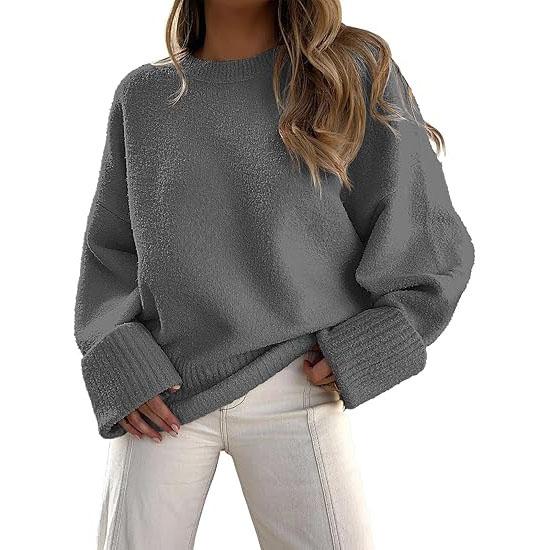 Stella | Long Sleeve Crewneck Sweater