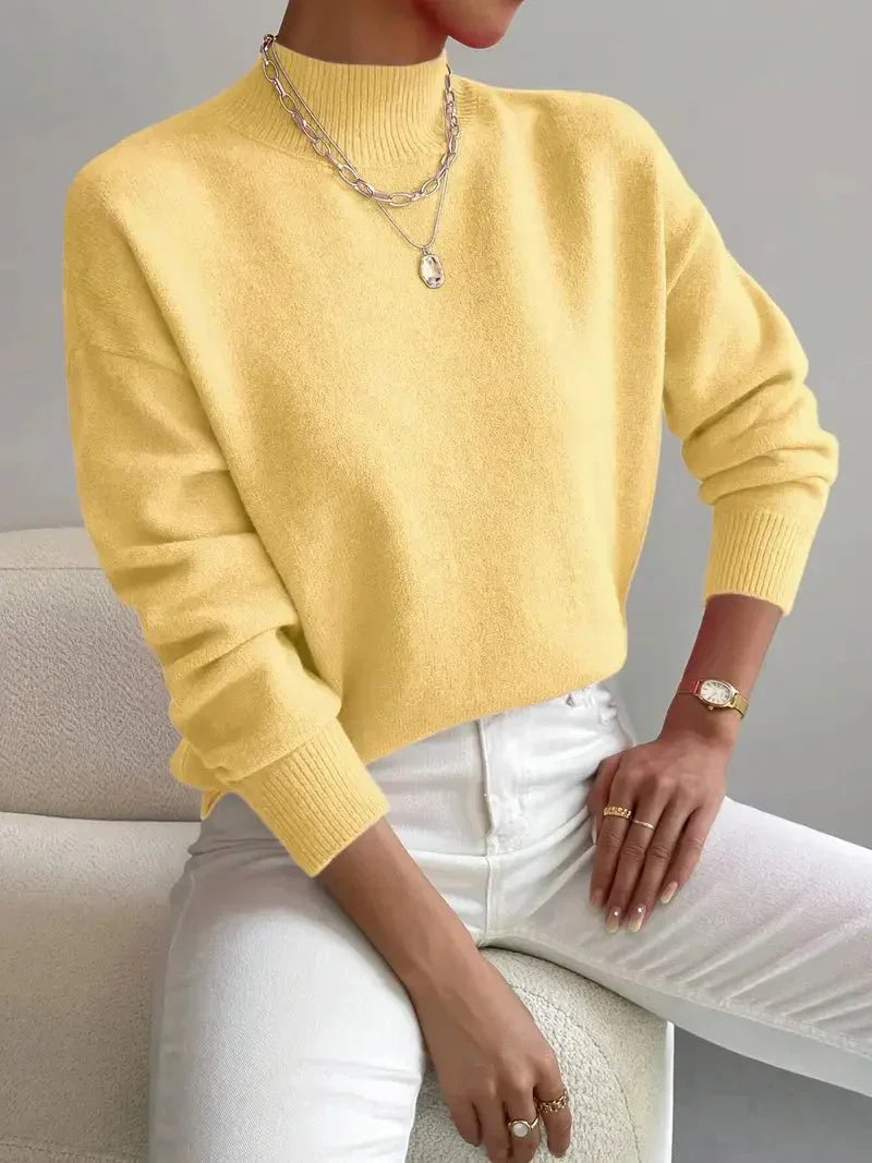 Windsor | Classic High-Collar Sweater