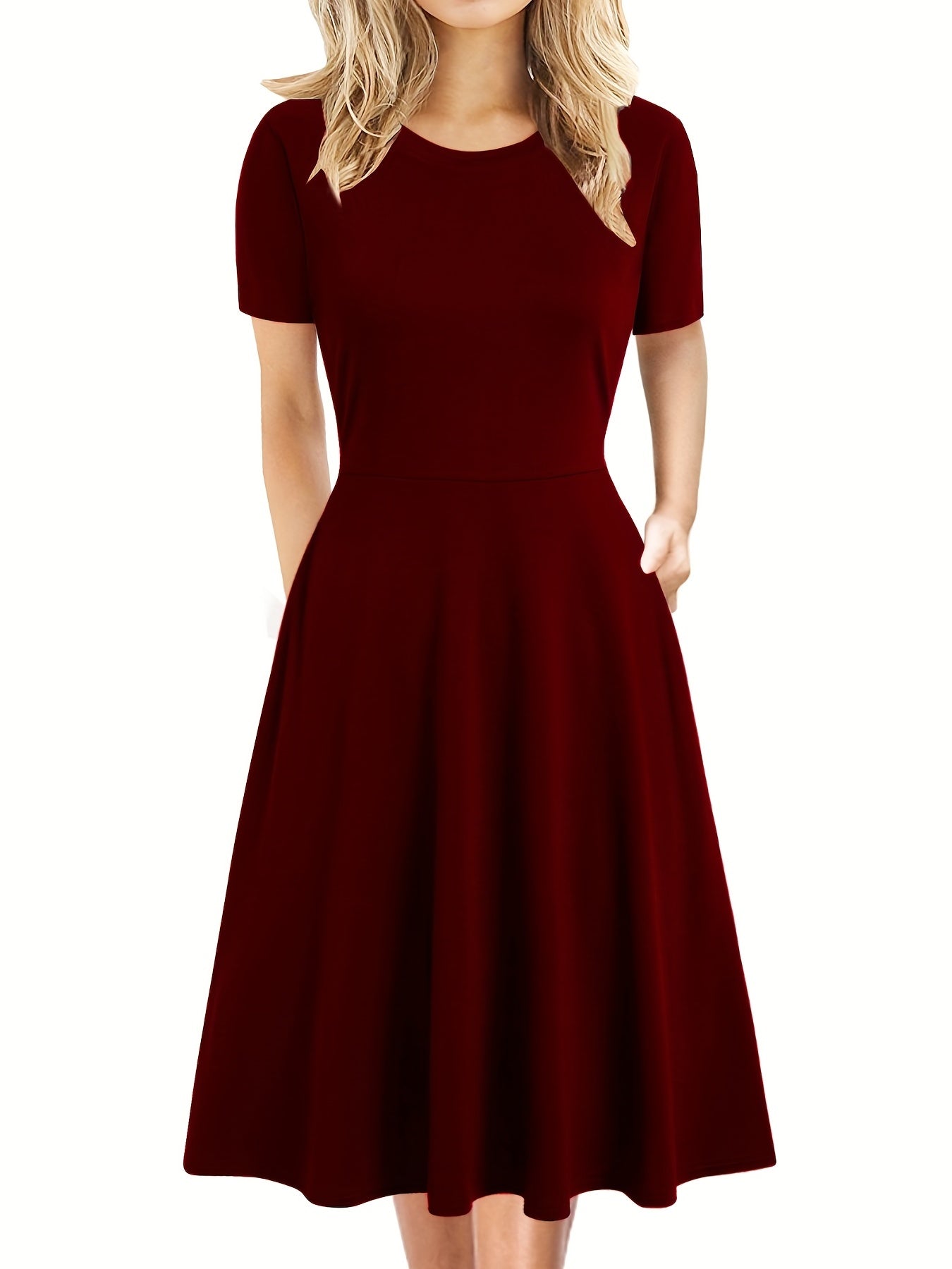 Retro A-Line Summer Dress