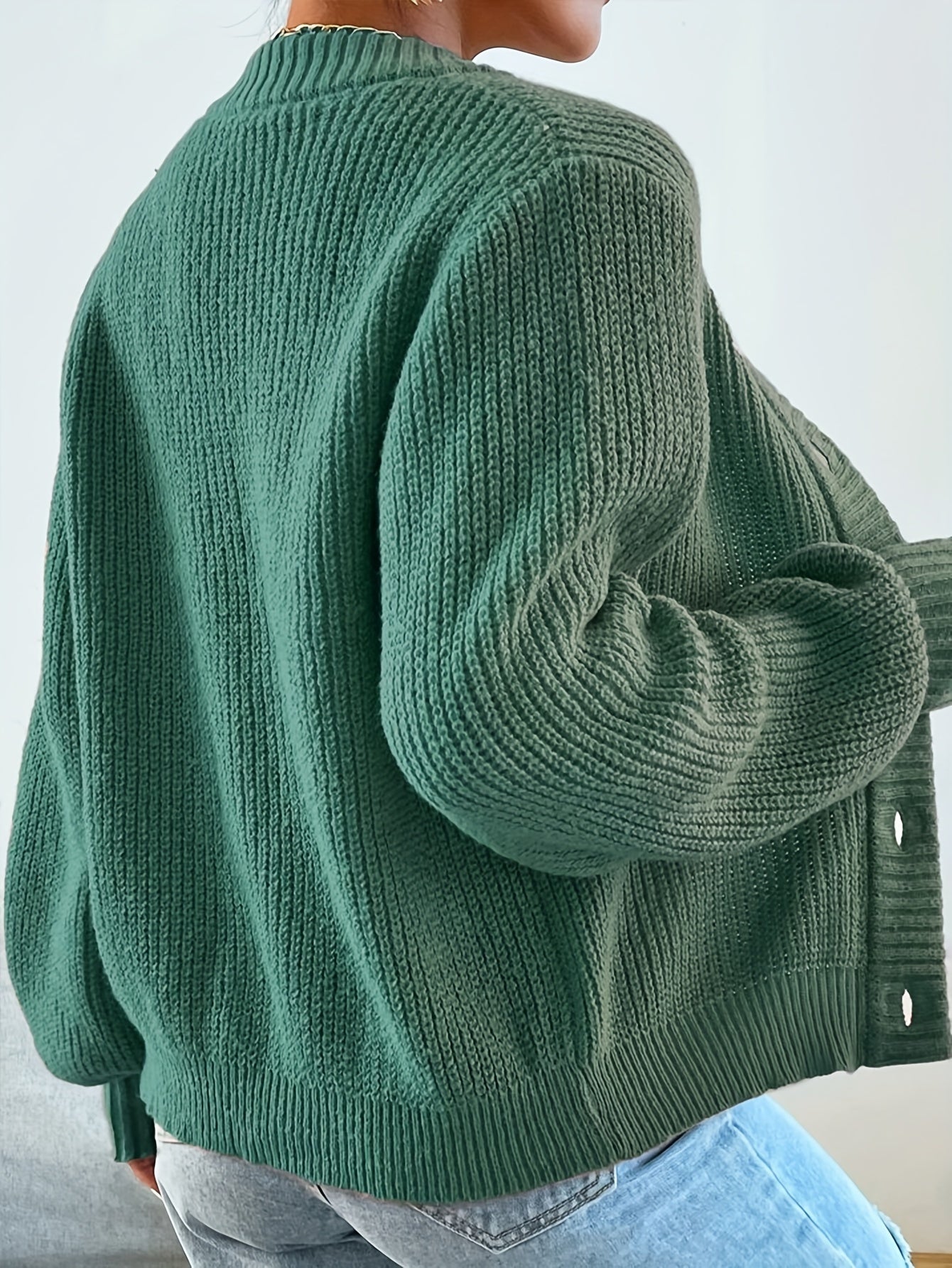 Annabelle | Soft Emerald Cardigan