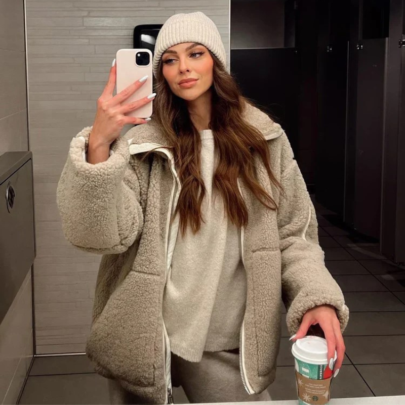 Kaja™ | Soft Teddy Coat